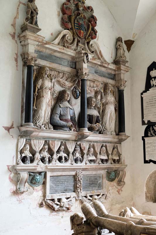 St-John-Curzon-his-wife-Patience-4-sons-and-3-daughters-1664AD