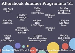 Aftershock Summer 2021 Program