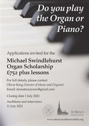 Organ Scholarship 2021-800w
