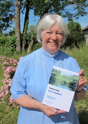 Paula with book of poems-800