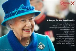 prayer for royal family card