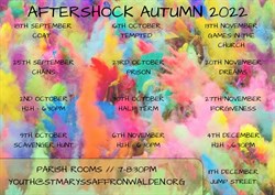 Aftershock Programme Autumn 20