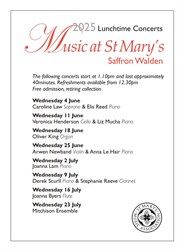 SMMA Lunchtime Concerts 2025