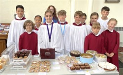 Junior Choir cake stall-7639-9