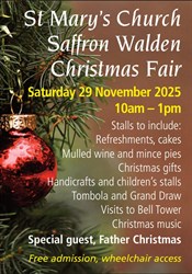 Christmas Fair 29 Nov 2025