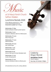 Summer Recitals 2026