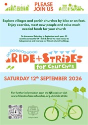 Ride and Stride 12 Sept 2026
