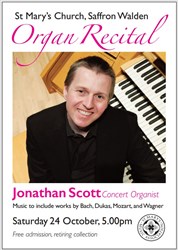 Organ Recital 24 Oct 2026 Jona