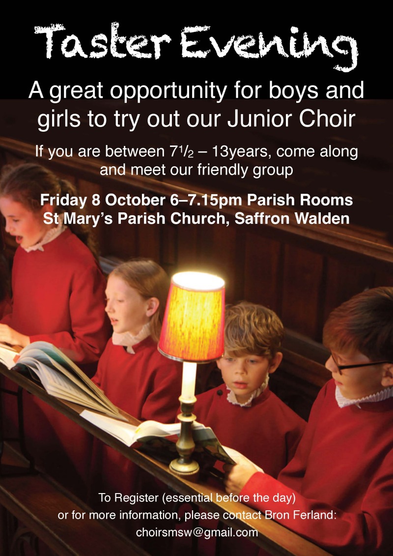 SMMA Junior Choir Recruitment