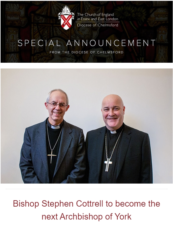 bishop stephen appointment